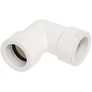 20mm sarok idom ,90°-os, gumi tömítéssel,
 (VECAMCO) klíma, PVC kondenzvíz csőhöz