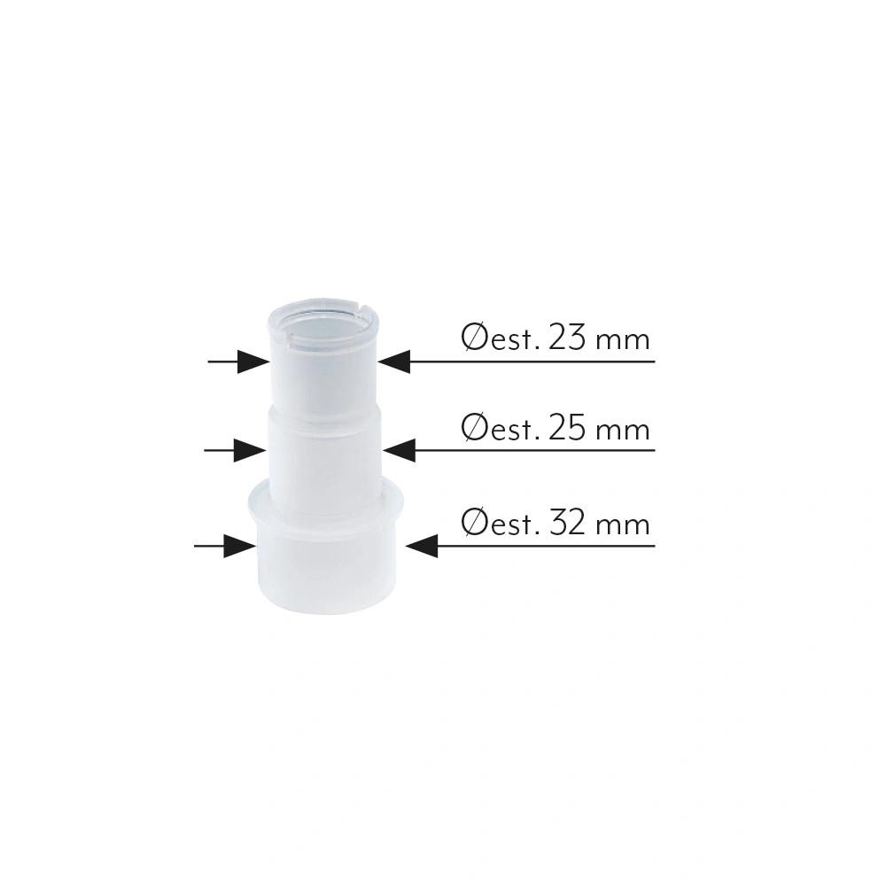 23/25/32 mm, Cseppvízcső lépcsős csatlakozó csonk (VECAMCO) klíma / RENDELÉSRE