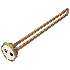 2500W Fűtőszál, réz + anódcsonk, egyenes, menetes (OLASZ GYÁRTMÁNY) bojler