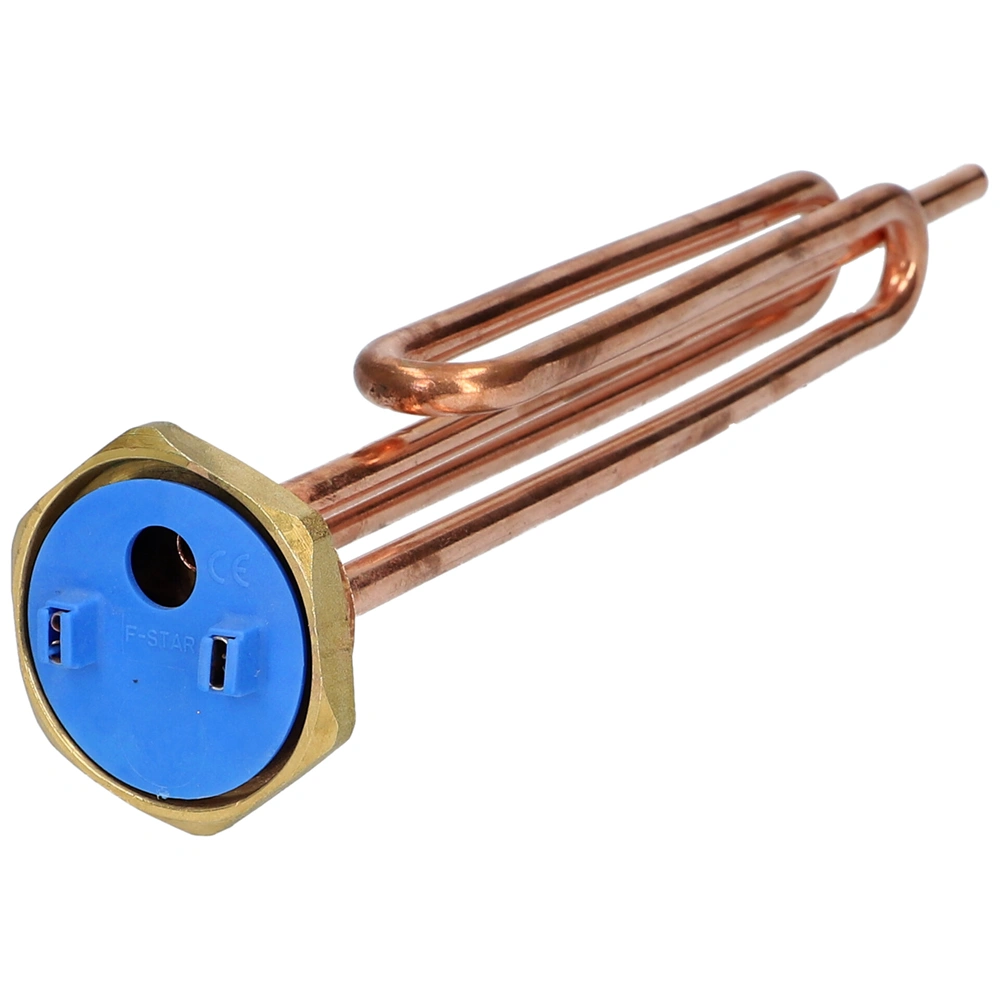 2500W Fűtőszál ,réz + anódcsonk, hajlított, menetes bojler