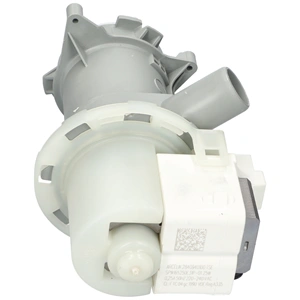 25W Szivattyú, ürítő, komplett, elől stekkeres, bajonett záras (eredeti) BEKO mosógép