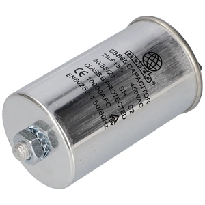 25 uF 450V Kondenzátor, fém, sarus
