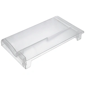 261x159x36 mm Előlap, zöldségtartó, balos, fehér (eredeti) ARISTON hűtőgép 