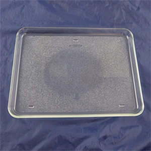 265X343 MM Tepsi,üveg (eredeti) BOSCH mikrohullámú sütő 
