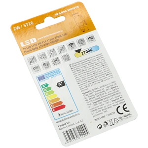 2W Izzó LED E14 TRIXLINE (univerzális) hűtőgép / RENDELÉSRE