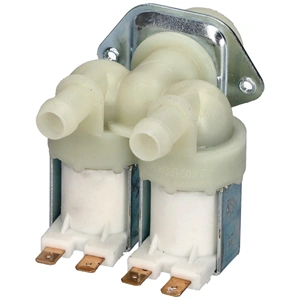 2 utas 12 mm 180° 220V Mágnesszelep (ELTEK/TP) GORENJE mosógép