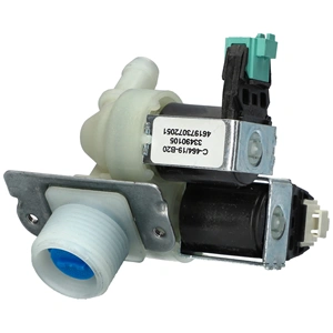 2 utas 180° 12 mm Mágnesszelep (eredeti) WHIRLPOOL mosógép