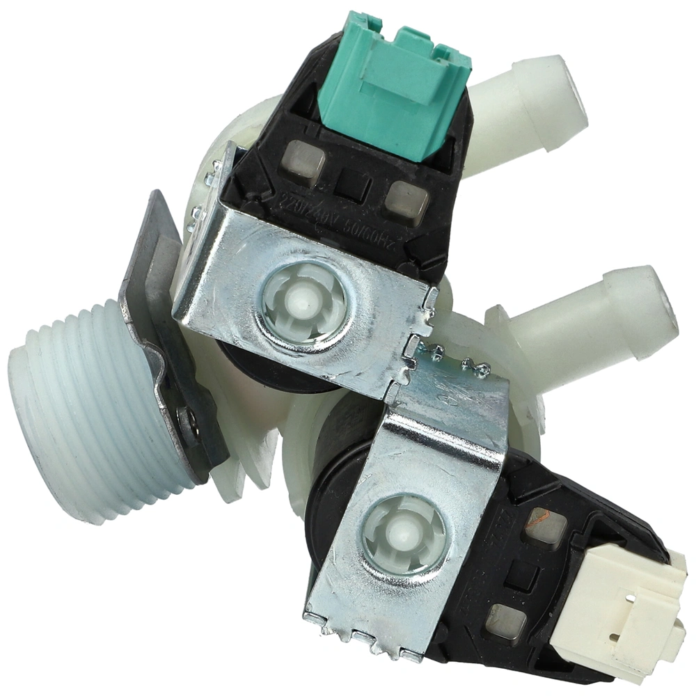 2 utas 180° 12 mm Mágnesszelep (eredeti) WHIRLPOOL mosógép