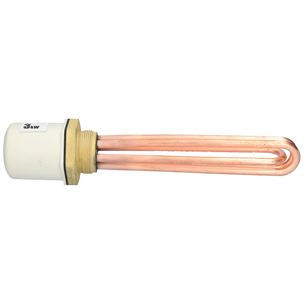 3000W 240 mm Fűtőszál, réz, menetes, zárt bojler