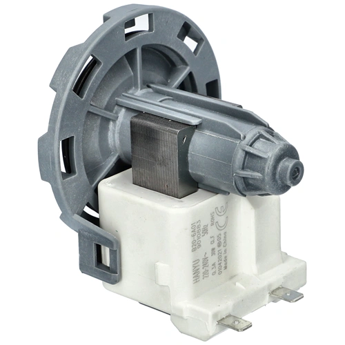 30W Szivattyú, ürítő, 8 körmös, hátul sarus (univerzális HANYU B20-6A01) mosógép