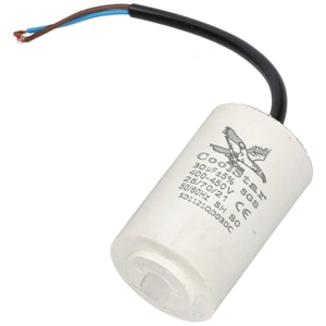 30 uF 450V Kondenzátor, vezetékes (univerzális)