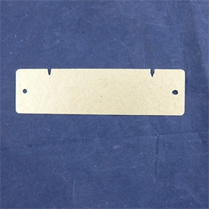 34x128 mm Mica-lux csillámlap (eredeti) WHIRLPOOL mikrohullámú sütő 