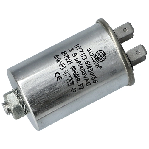 3,5 uF 450V Kondenzátor, sarus ,fém (univerzális)