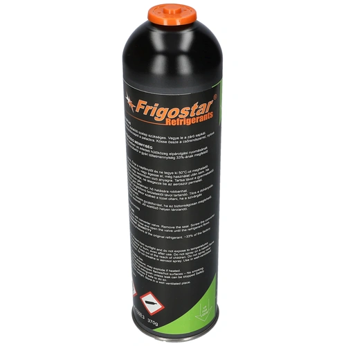 370g Hűtőközeg HC, R134a, R1234YF gázok helyettesítője, hűtőgép