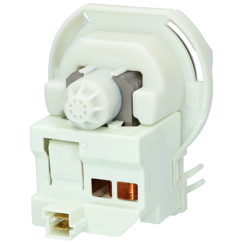 38W Szivattyú, ürítő, 3 körmös, hátul stekkeres (eredeti, COPRECI KEBS 105/015) WHIRLPOOL mosogatógép