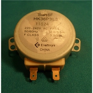 3W Motor, tányérforgató (eredeti, SM16F) TEKA mikrohullámú sütő / RENDELÉSRE