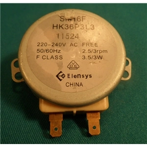 3W Motor, tányérforgató (eredeti, SM16F) TEKA mikrohullámú sütő / RENDELÉSRE