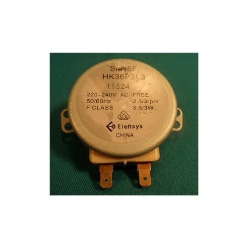 3W Motor, tányérforgató (eredeti, SM16F) TEKA mikrohullámú sütő / RENDELÉSRE