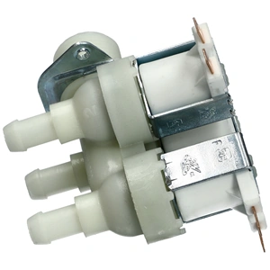 3 utas 12 mm 90° 220V Mágnesszelep (TP) MIELE mosógép