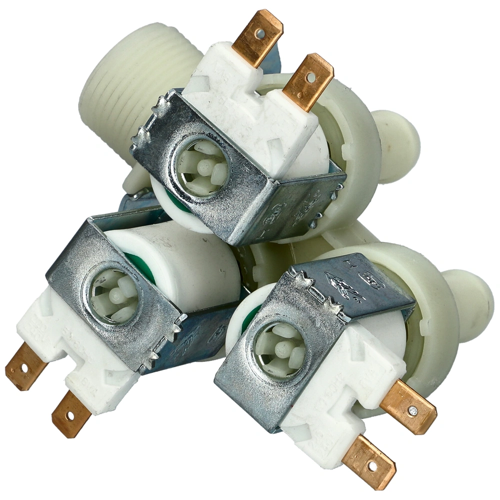 3 utas 15 mm 90° 220V Mágnesszelep (TP) mosógép 3 utas 15 mm 90° 220V Mágnesszelep (TP) mosógép