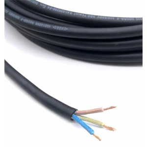 3x2,5 mm2, gumi szigetelésű és köpenyű sodrott réz kábel 100 m-es tekercs, H05RN-F / RENDELÉSRE