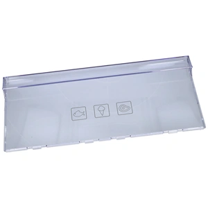 404x169x11 mm Előlap, fagyasztófiók, felső, középső, kékes átlátszó (eredeti) BEKO hűtőgép