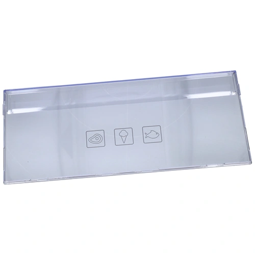 404x169x11 mm Előlap, fagyasztófiók, felső, középső, kékes átlátszó (eredeti) BEKO hűtőgép