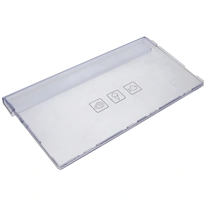 404x209x11 mm Előlap, fagyasztófiók, kékes átlátszó (eredeti) BEKO hűtőgép