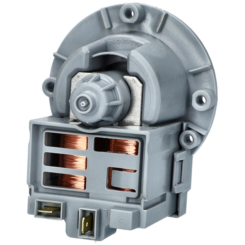 40W Szivattyú, ürítő, csavaros, hátul sarus (univerzális,  ASKOLL M231 RS0602) Réz tekercs