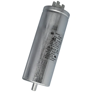 40 uF 450V Kondenzátor, sarus, fémházas (univerzális)  klíma