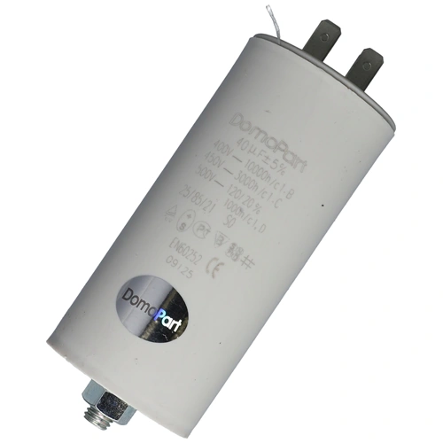 40 uF 500V Kondenzátor, sarus (univerzális)
