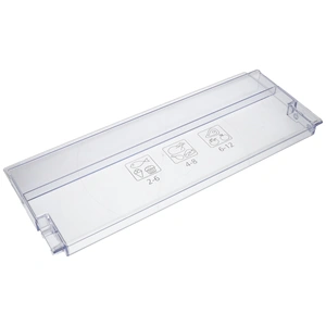 445x189x25 mm Előlap, fagyasztófiók, átlátszó (eredeti) BEKO hűtőgép