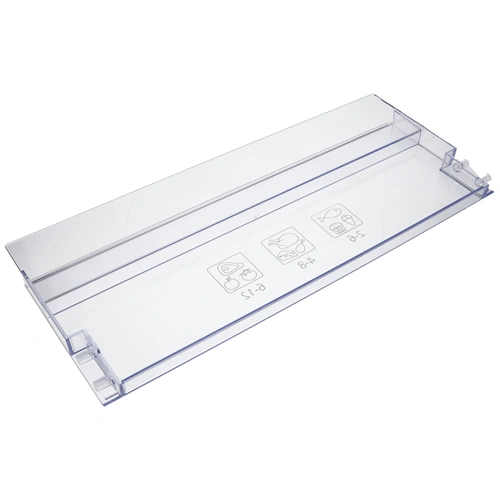 445x189x25 mm Előlap, fagyasztófiók, átlátszó (eredeti) BEKO hűtőgép