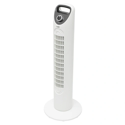 45W, 79cm oszlopventilátor, 3 fokozat, oszcillációs, fehér, HOME TWF 822