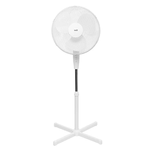 45W, álló ventilátor, állítható magasság, 3 fokozat, oszcillációs, fehér, HOME SF40WH