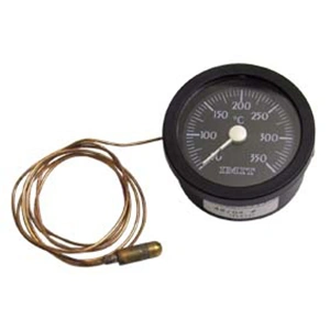 50-350C° kerek D57mm hőmérő rövid cső / RENDELÉSRE