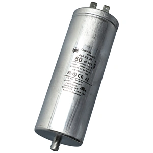 50 uF 450V Kondenzátor, sarus, fémházas (univerzális)  klíma
