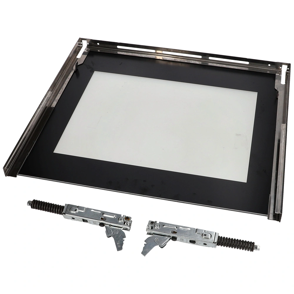 533x476 mm Üveg, belső, fekete,(eredeti) WHIRLPOOL / INDESIT tűzhely / RENDELÉSRE