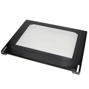 543x427 mm Keret, sütőajtó, belső, fekete, ELECTROLUX tűzhely 