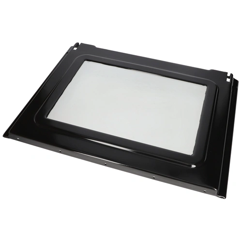 580x442 mm Üveg, sütőajtó, belső, fekete,(eredeti) WHIRLPOOL tűzhely 