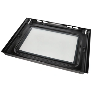 580x442 mm Üveg, sütőajtó, belső, fekete,(eredeti) WHIRLPOOL tűzhely 