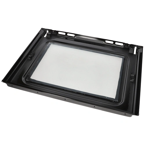580x442 mm Üveg, sütőajtó, belső, fekete,(eredeti) WHIRLPOOL tűzhely 