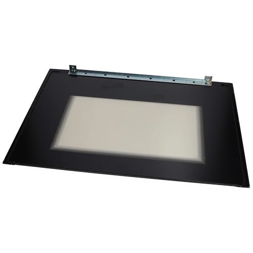 595x427 mm Üveg, ajtó, külső, króm, (eredeti) WHIRLPOOL / INDESIT tűzhely 