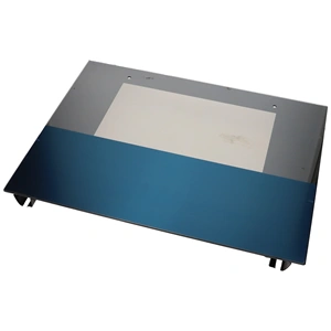 595x455 mm Üveg, ajtó, külső, króm, (eredeti) WHIRLPOOL tűzhely 