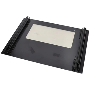 595x455 mm Üveg, ajtó, külső, króm, (eredeti) WHIRLPOOL tűzhely / RENDELÉSRE