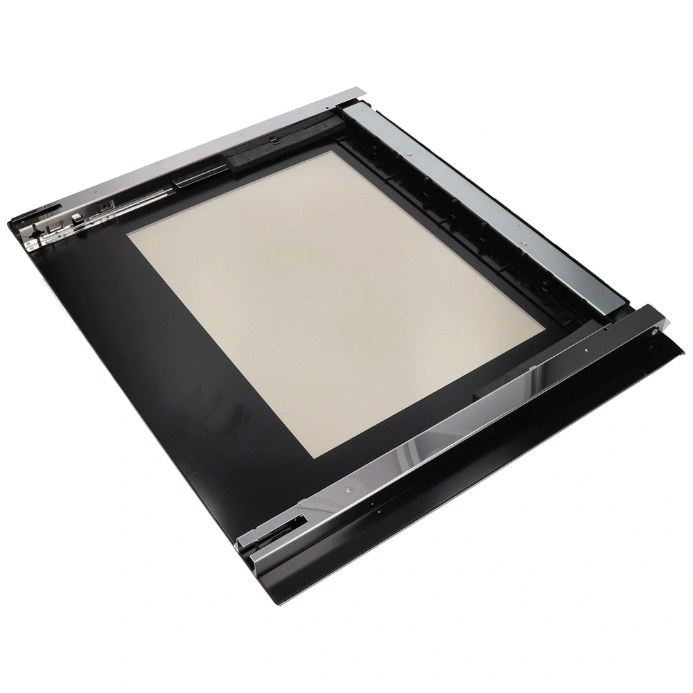 595x481 mm Üveg, ajtó, külső, fekete, (eredeti) WHIRLPOOL tűzhely / RENDELÉSRE