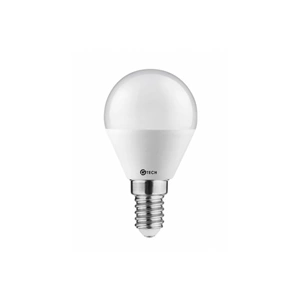 5W E14 LED fényforrás ( Izzó ), 4000K, 400 lm, kisgömb alakú, 3db / csomag,  G-Tech