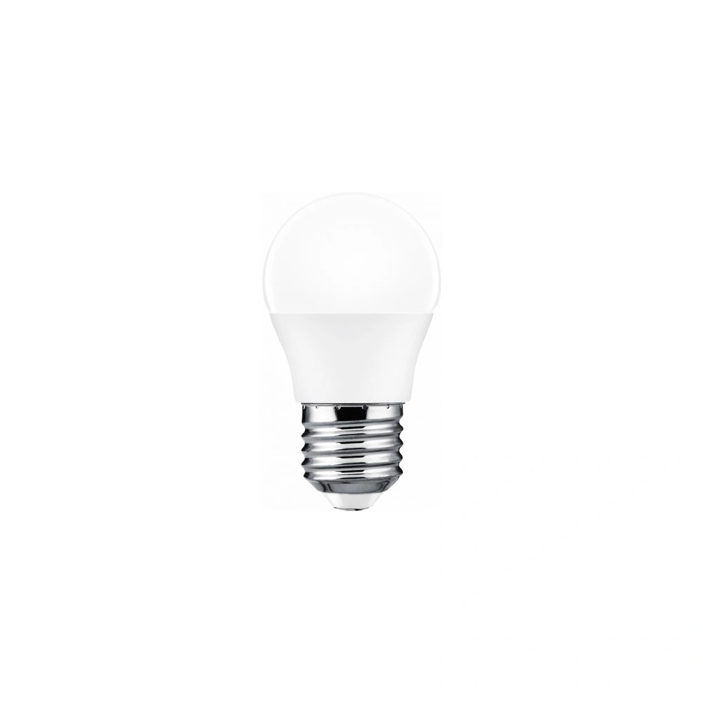 5W E27 LED fényforrás ( Izzó ), 3000K, 400 lm, kisgömb alakú, 3db / csomag,  G-Tech