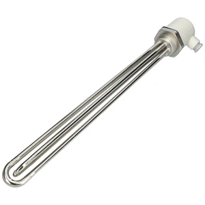 6000W 440 mm Fűtőszál, acél, menetes, zárt bojler