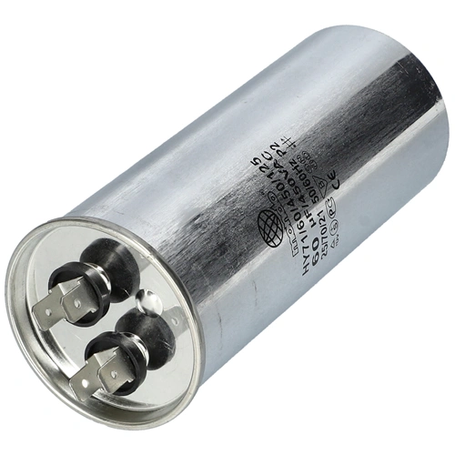 60 uF 450V Kondenzátor, sarus, fémházas (univerzális)  klíma